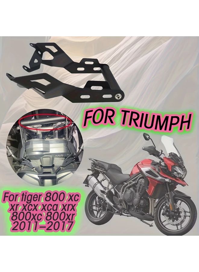 Black Motorcycle Phone Holder For Triumph Tiger 800 XC XR XCX XCA XRX 2011 2017 GPS Navigation Mount - Image 1